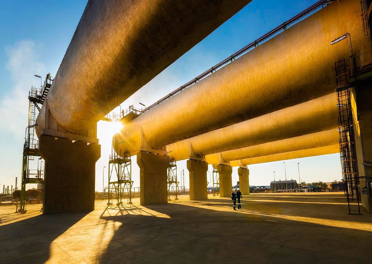 485-ton Propylene Storage Bullets