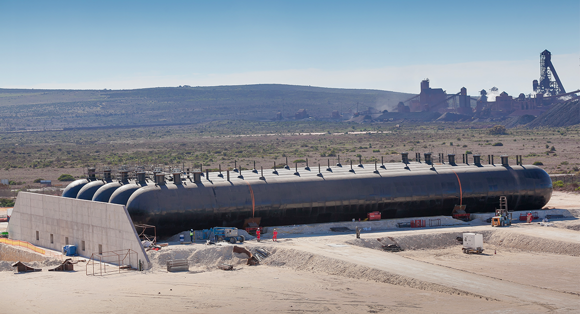584-ton Mounded LPG Storage Vessels